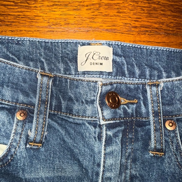 J. Crew Slim Boyfriend Blue Women's Jeans - Picture 2 of 6